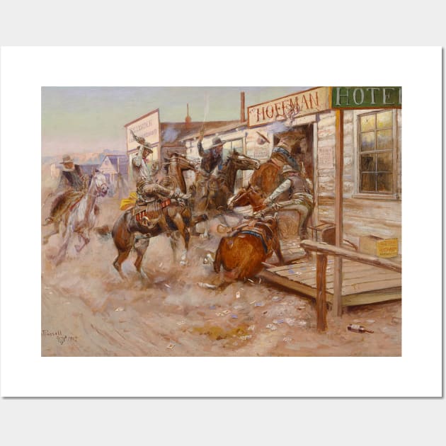 “In Without Knocking” Western Art by Charles M Russell Wall Art by PatricianneK